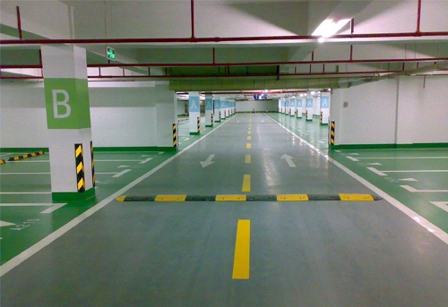 武汉西安停车场划线